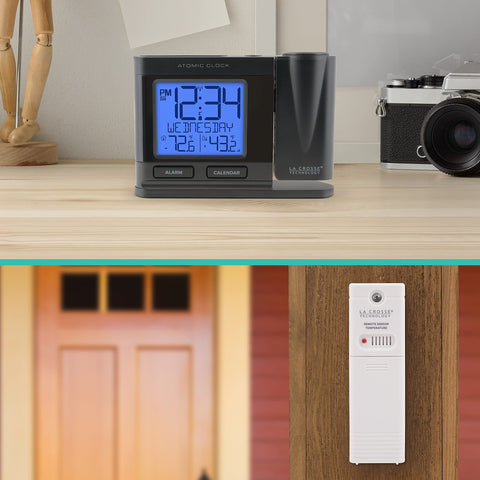 La Crosse 616-41667-INT wireless outdoor sensor provides reliable temperature data.
