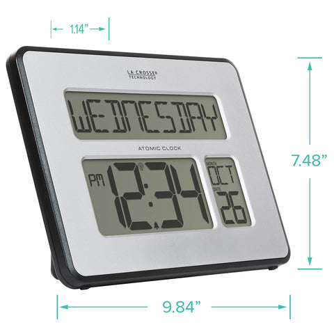 La Crosse date display on 513-1419BLv4-INT clock for scheduling