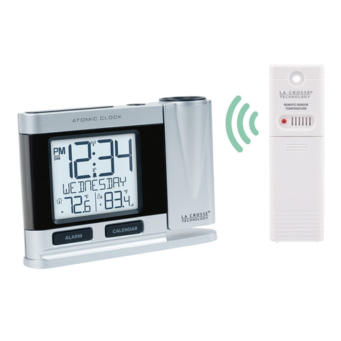 La Crosse 616-12667-INT displays indoor and outdoor temperatures for quick checks