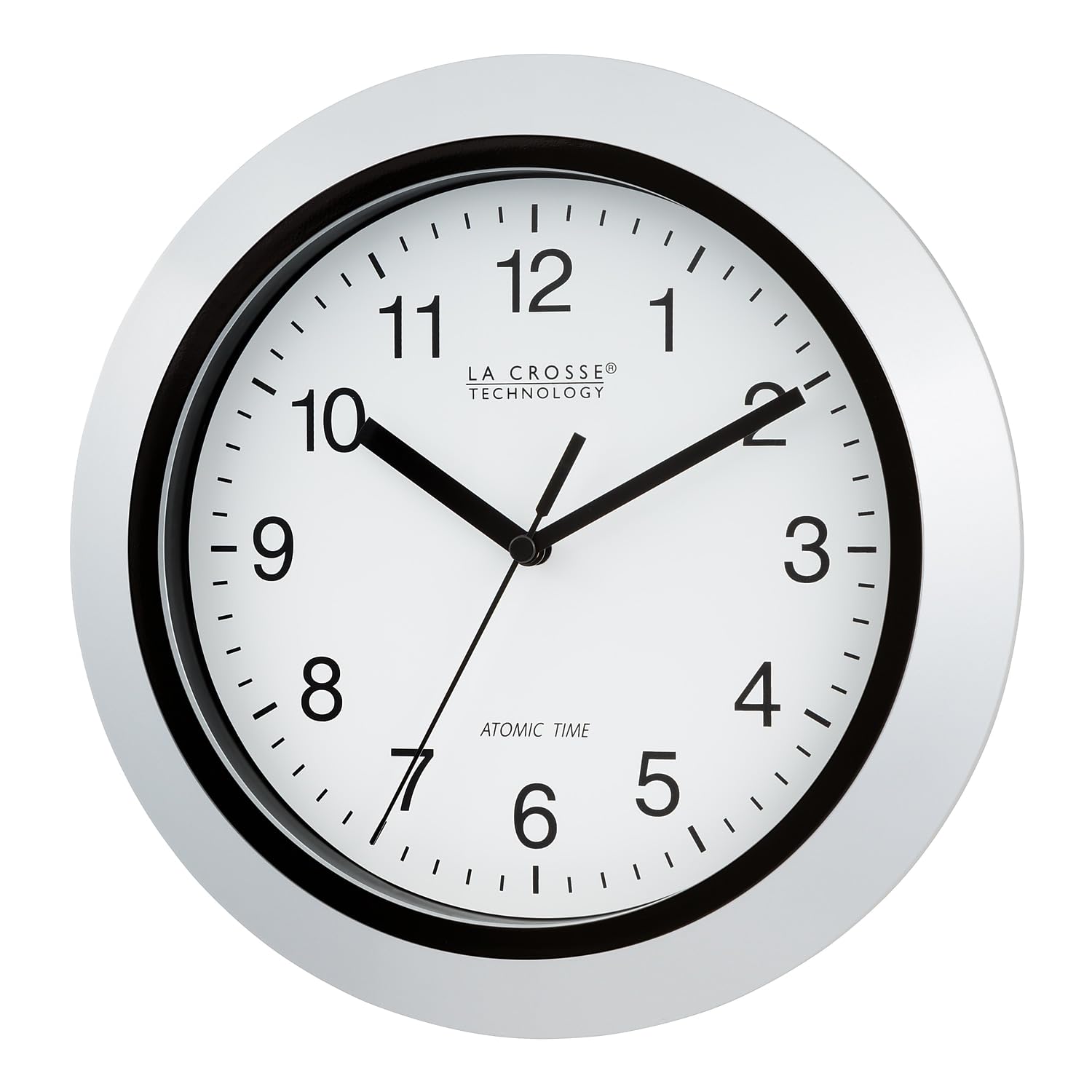 La Crosse WT-3102S dial close-up shows clear, easy-to-read analog numerals.