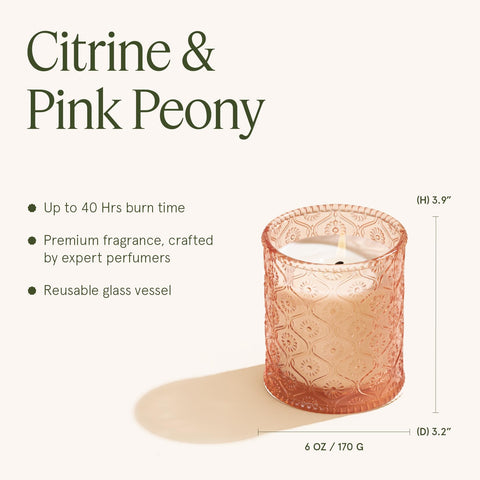 LA JOLIE MUSE 6 oz candle packaging shown for elegant gifting presentation.
