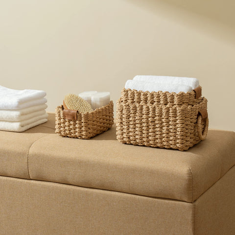 La Jolie Muse artisan weave closeup shows eco-friendly craftsmanship.