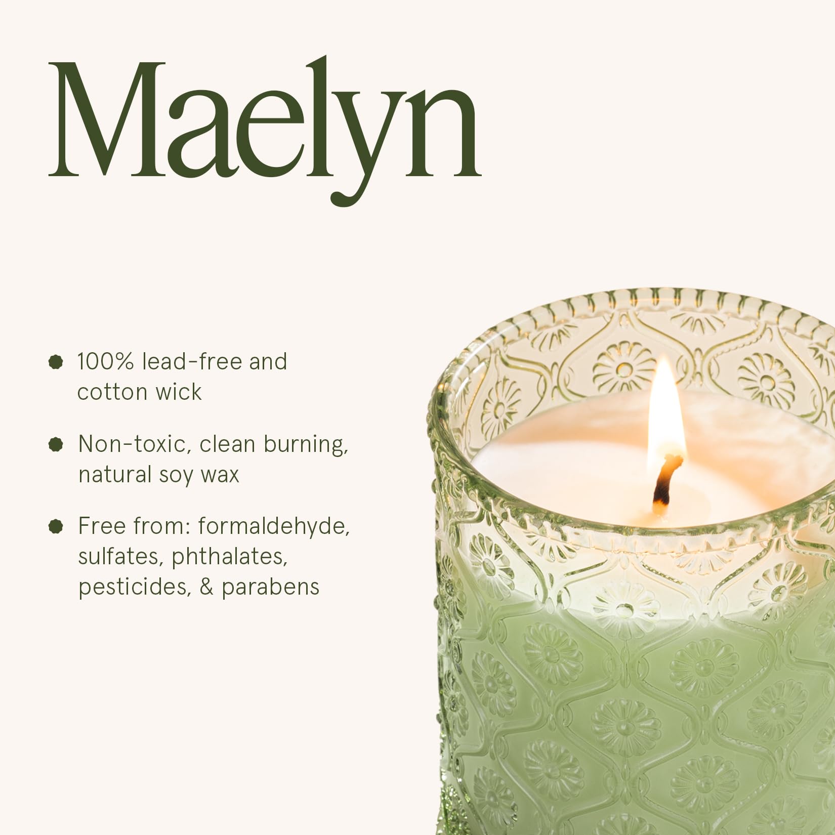 LA JOLIE MUSE Pistachio Macaron ambiance for cozy nights.