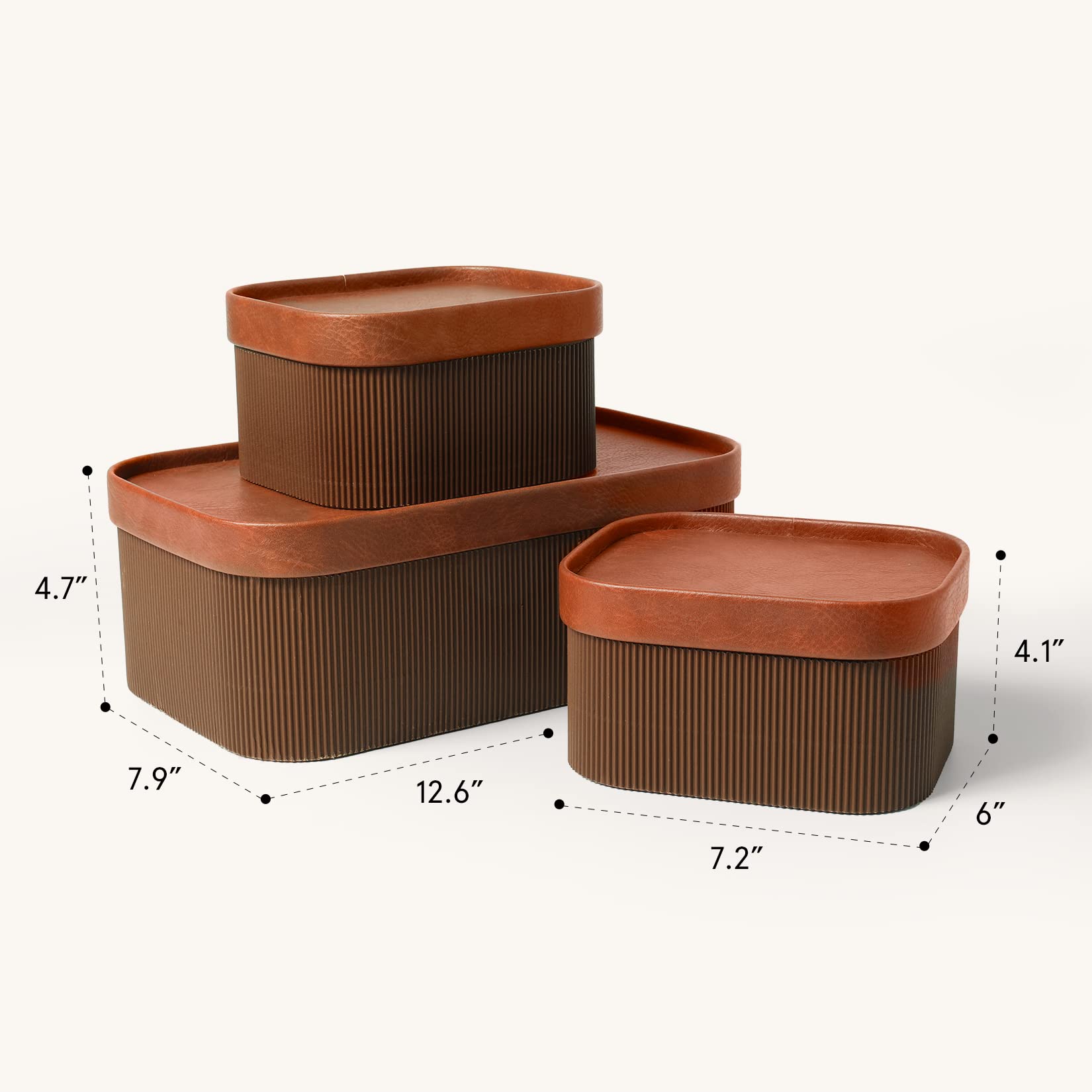 La Jolie Muse recycled paperboard construction highlights sustainable storage.
