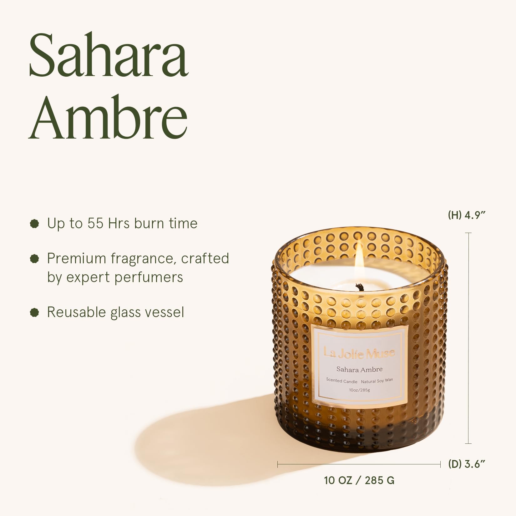 Sahara Amber gift box from LA JOLIE MUSE ready for gifting.