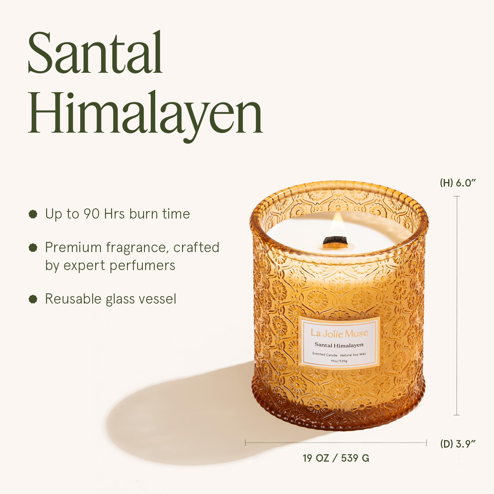 La Jolie Muse Santal Himalayen gift box packaging ready for gifting occasions.