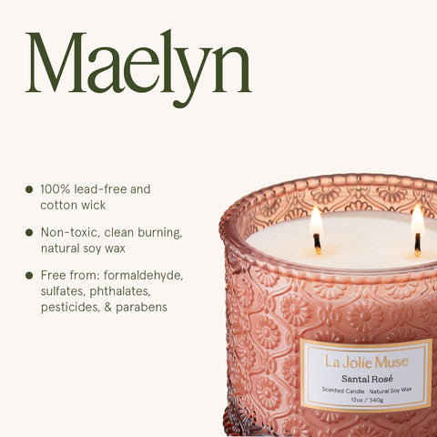 Gift-ready candle for hosts and gatherings with thoughtful design