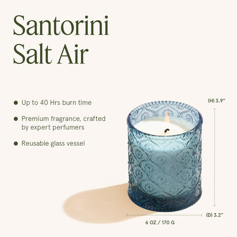 LA JOLIE MUSE Santorini Salt Air adds coastal ambience to any room.