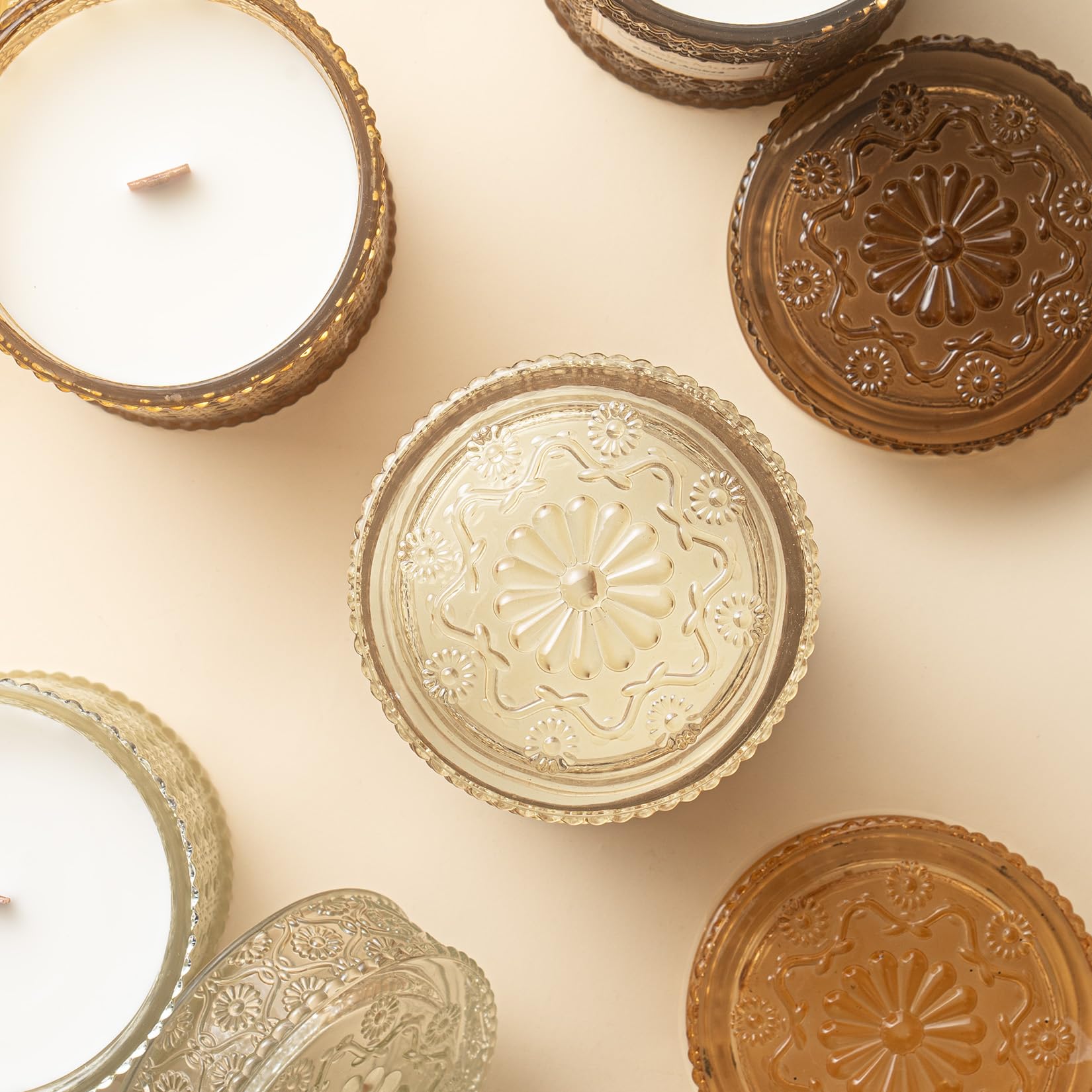 LA JOLIE MUSE Vanilla Bomb Candle decorative jar complements seasonal decor