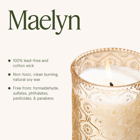 LA JOLIE MUSE Vanilla Bomb candle on shelf elevates home décor with fragrance