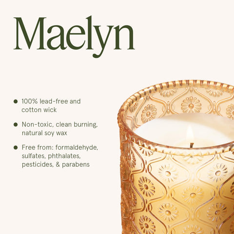 LA JOLIE MUSE Yuzu & Neroli Blossom Candle jar invites reuse as a vase or storage.