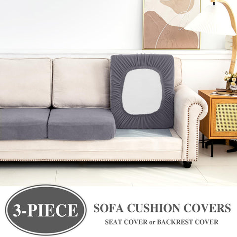 LA MEACK 3-piece set laid out to show easy-install design.