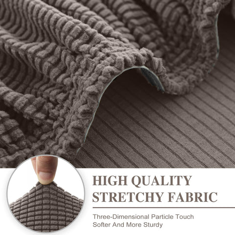 LA MEACK easy-install elastic ring enables quick slip-on cushion covers.