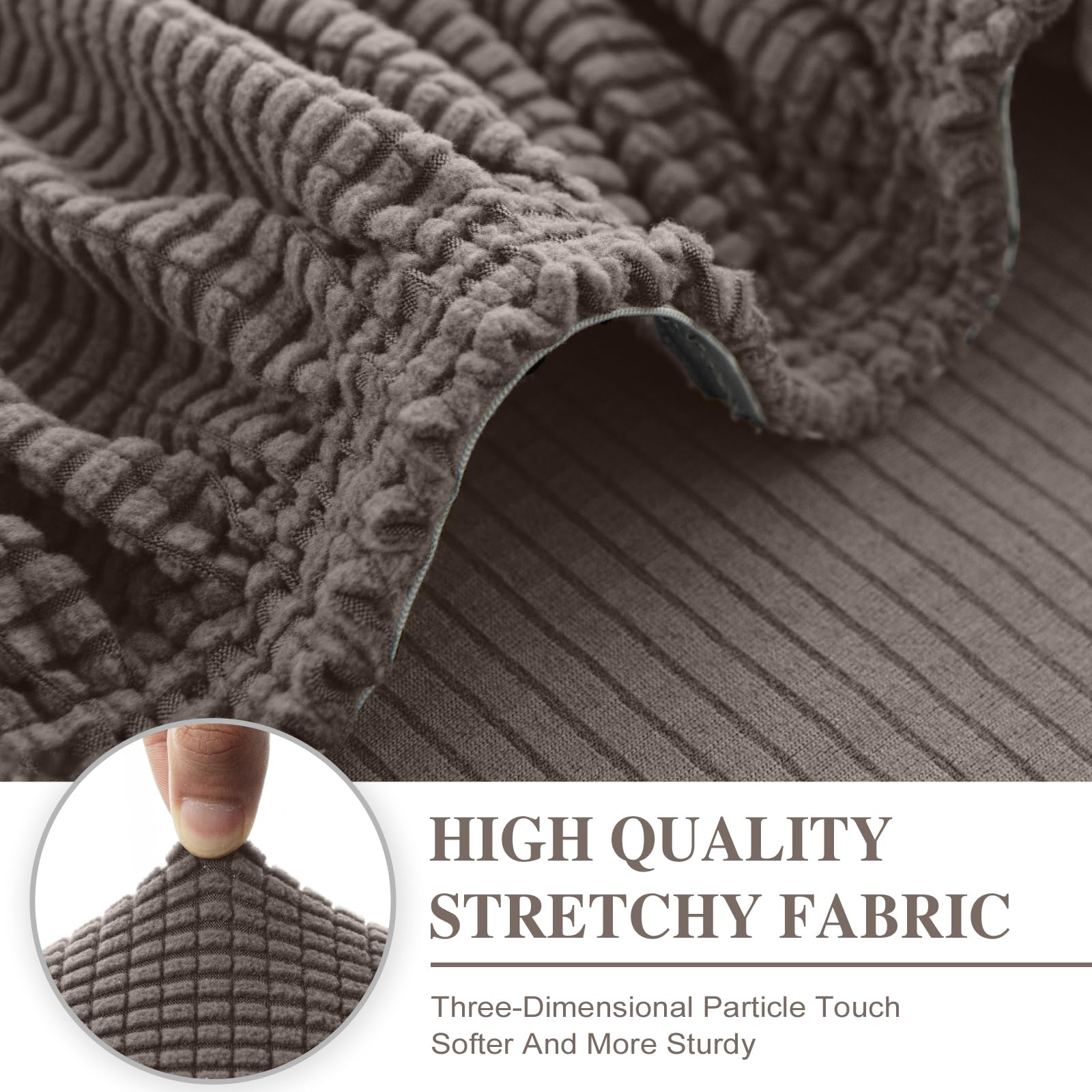 LA MEACK pillowcases included offer coordinated style and extra protection.