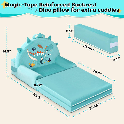 Laapee waterproof sponge core resists spills and wipes clean.