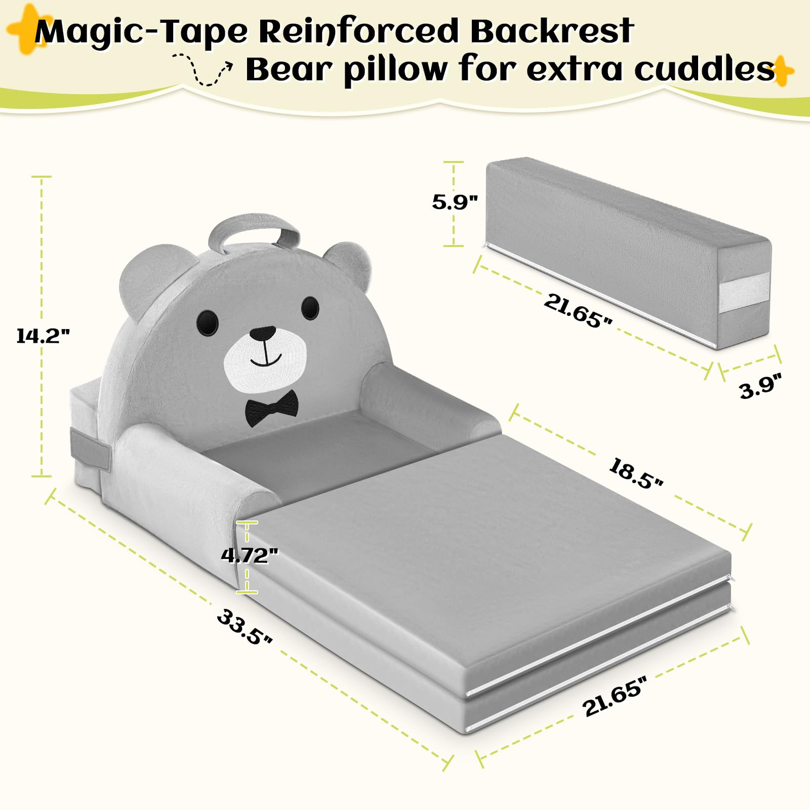 Laapee machine-washable cover keeps fabric fresh between uses