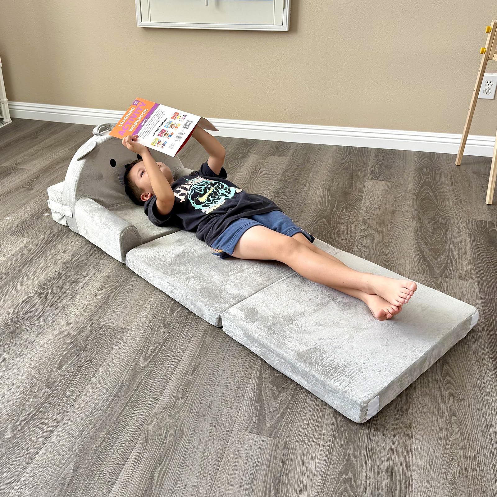 Laapee sofa bed backrest with magic-tape for stable support during play