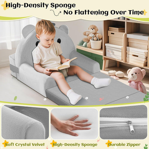 Laapee sofa bed is portable and lightweight for quick room changes