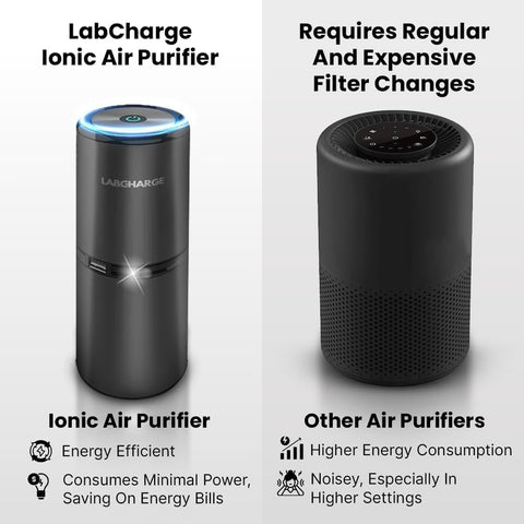 Lab Charge pack of 4 offers multiple rooms of quiet air refresh.
