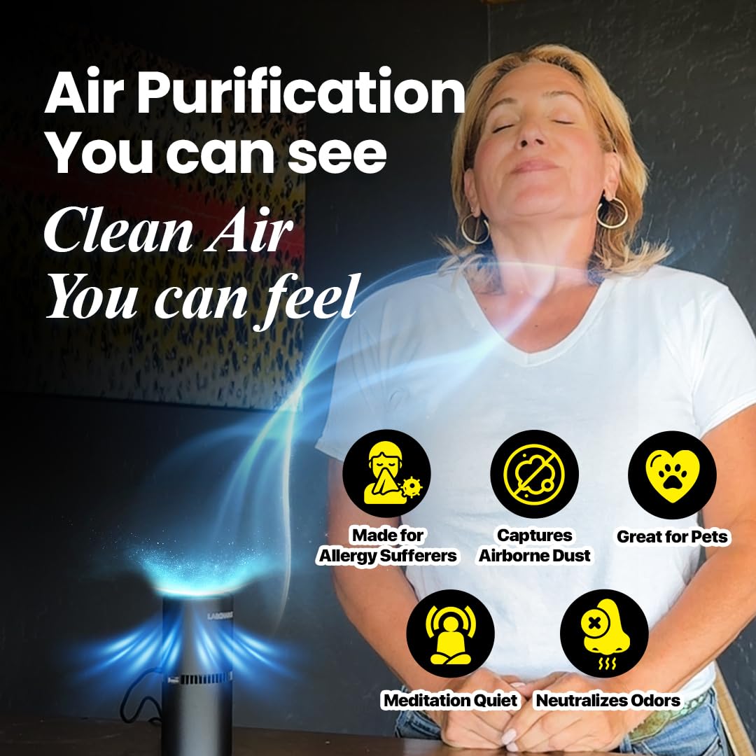 LabCharge portable purifier for car and RV travel without maintenance