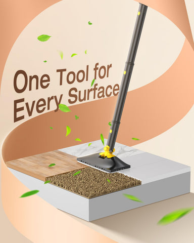 LABIGO carpet-glider attachment cleans carpets deeply.