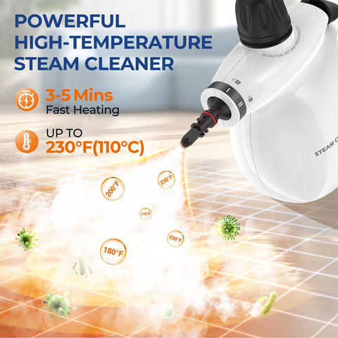 LABIGO steam cleaner enables chemical-free cleaning on diverse surfaces