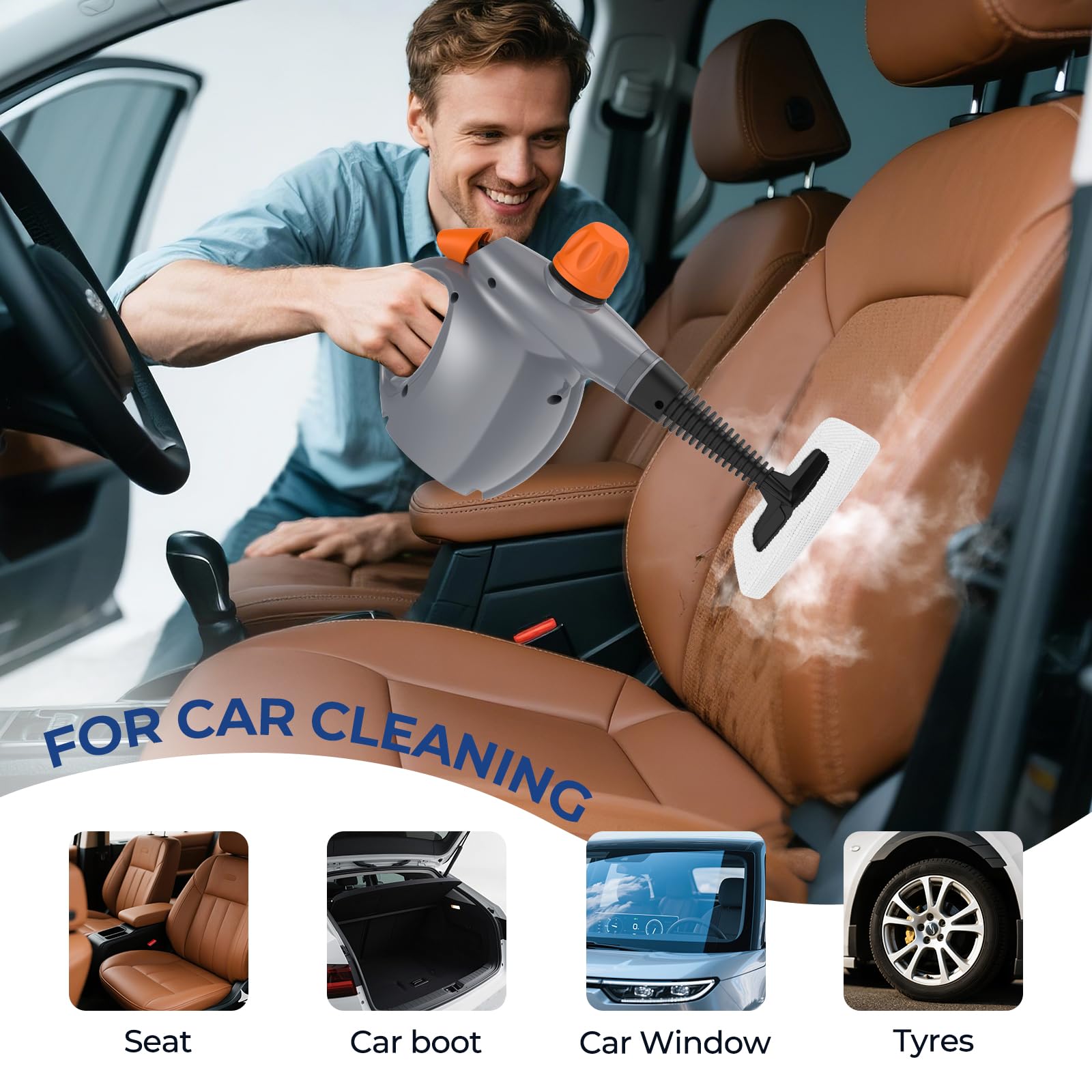 LABIGO water tank supports longer cleaning sessions