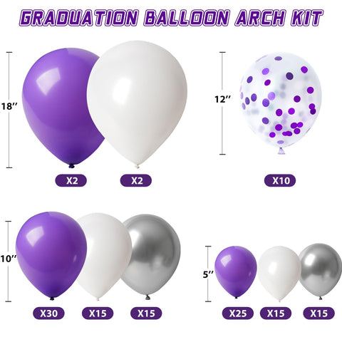 Labrostar garland arch kit with balloons forms a festive arch for celebrations