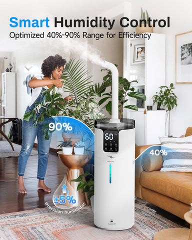 Lacidoll quiet timer humidifier designed for restful sleep
