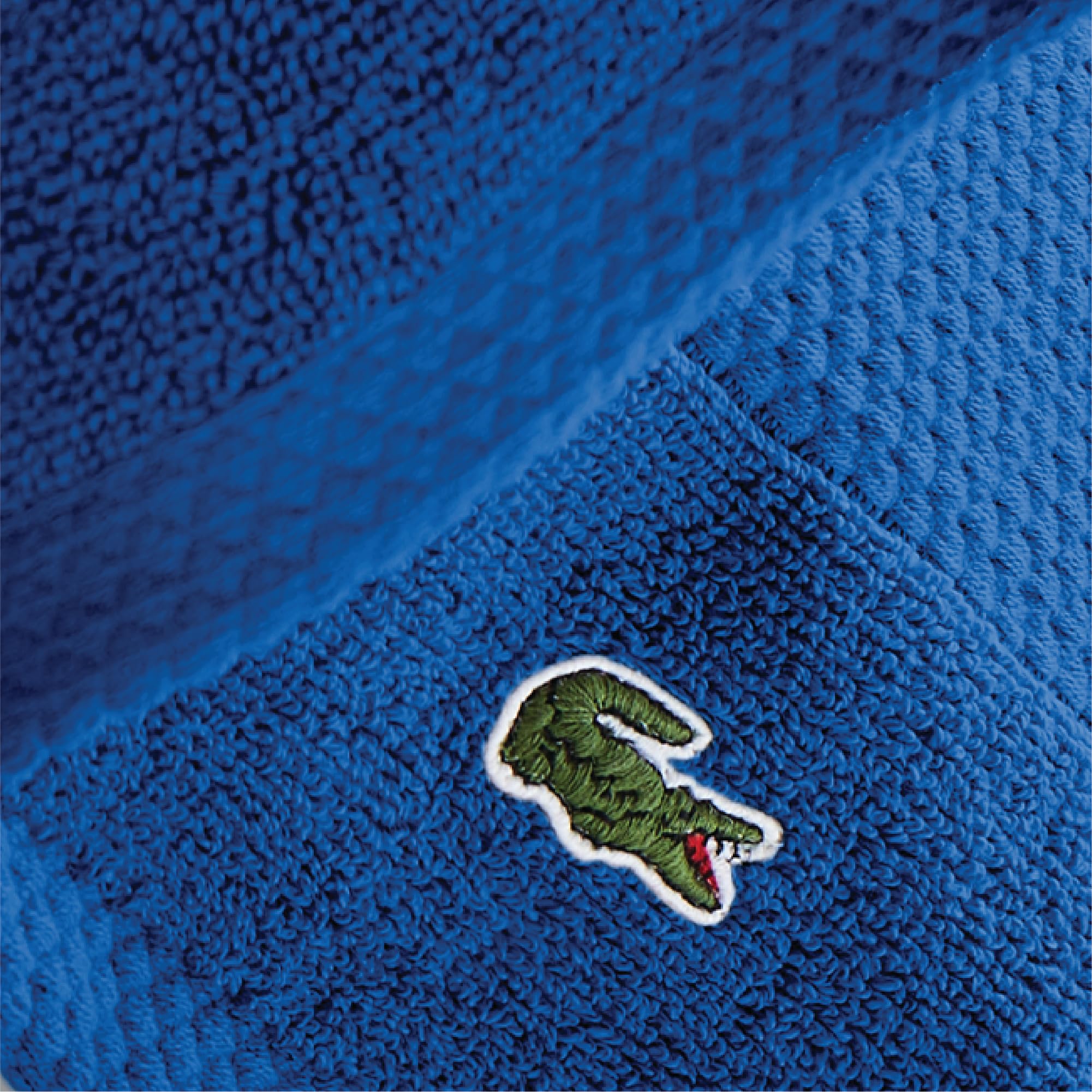 Lacoste Heritage Supima towel quick-drying performance after shower