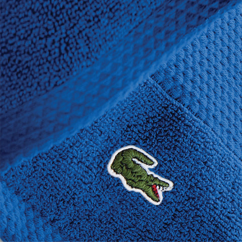 Lacoste Heritage Supima towel quick-drying performance after shower
