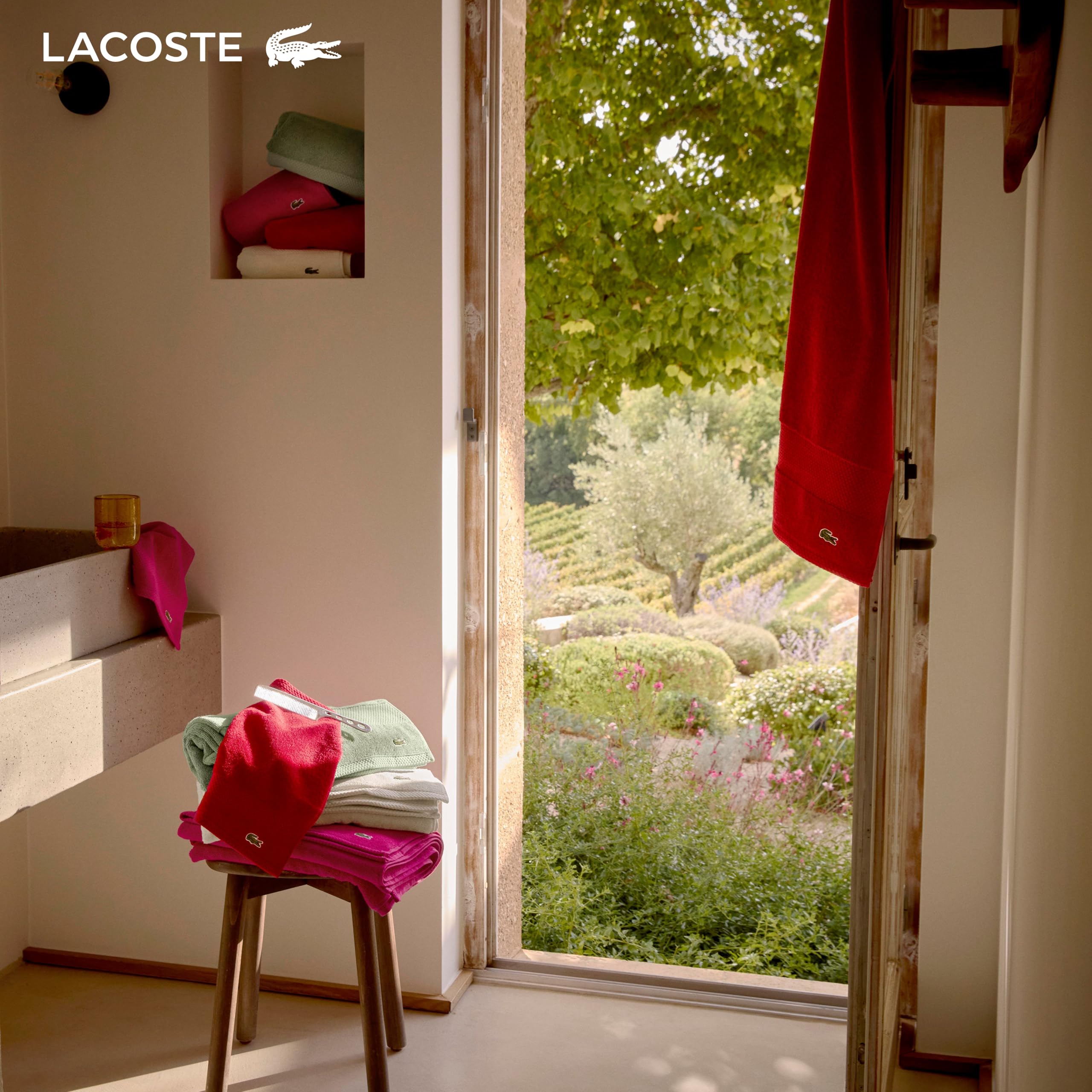 Lacoste Heritage Supima cotton remains soft after washing