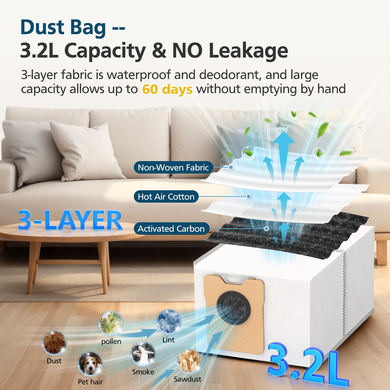 Lacvik Omni C20 mop pad for clean hard floors