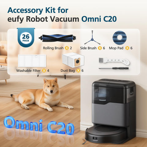Lacvik Omni C20 washable filter for improved dust capture