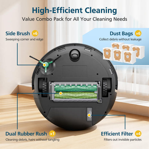 Lacvik Roomba Plus 504-705 kit pack for easy replacements