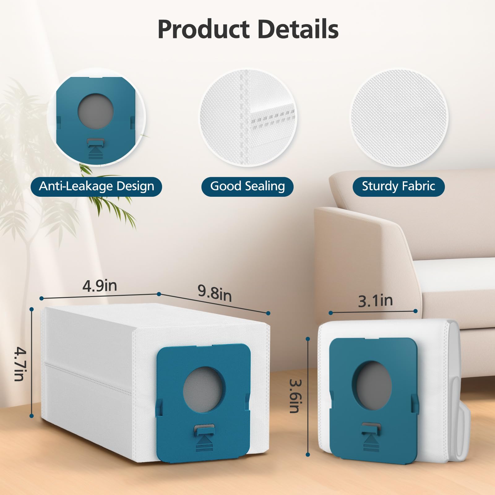 Samsung Bespoke Jet clean station compatible Lacvik dust bags.