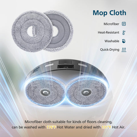 Lacvik Saros 10R HEPA filters promote strong suction maintenance.