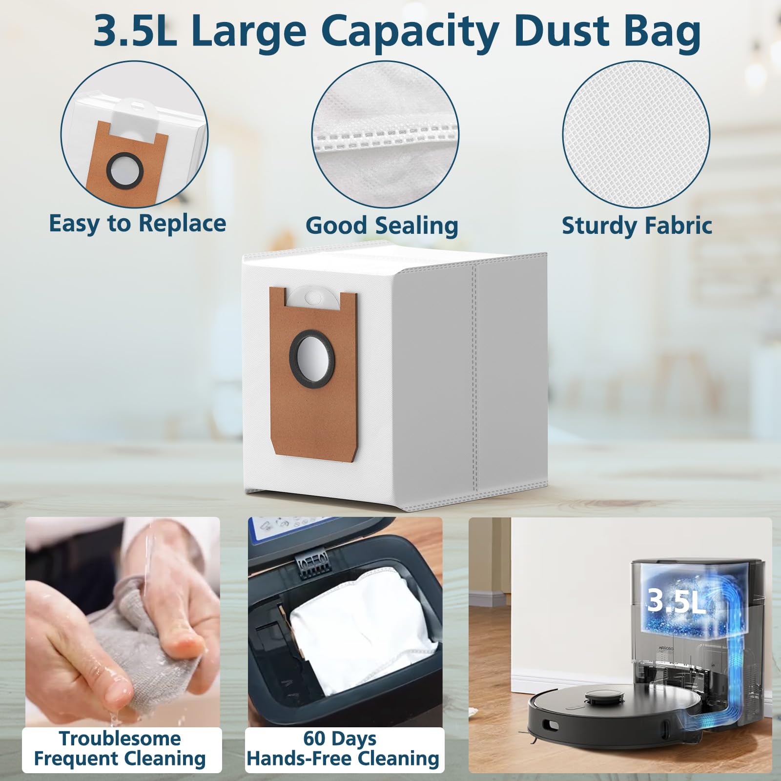 Lacvik T20+ compatibility ensures smooth operation with Airrobo and FIXR models.