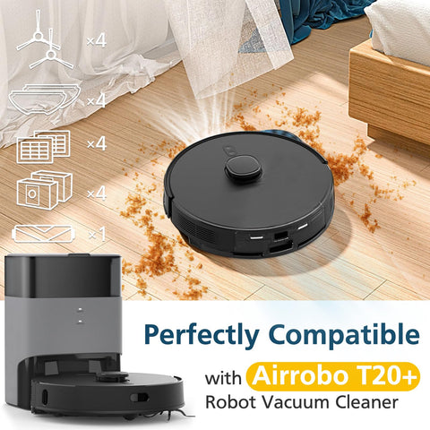 Lacvik T20+ HEPA filters capture fine particles for fresher air.