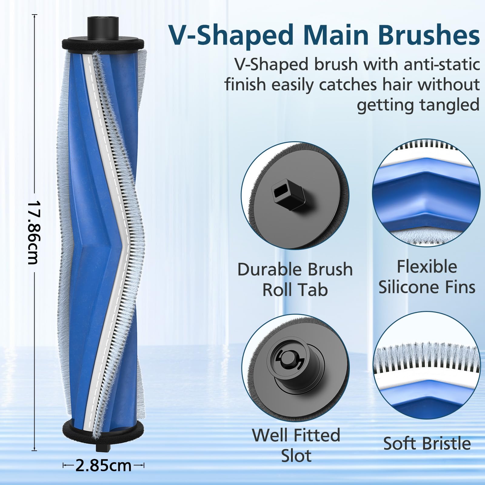Lacvik T30S HEPA filters capture fine dust for cleaner air.