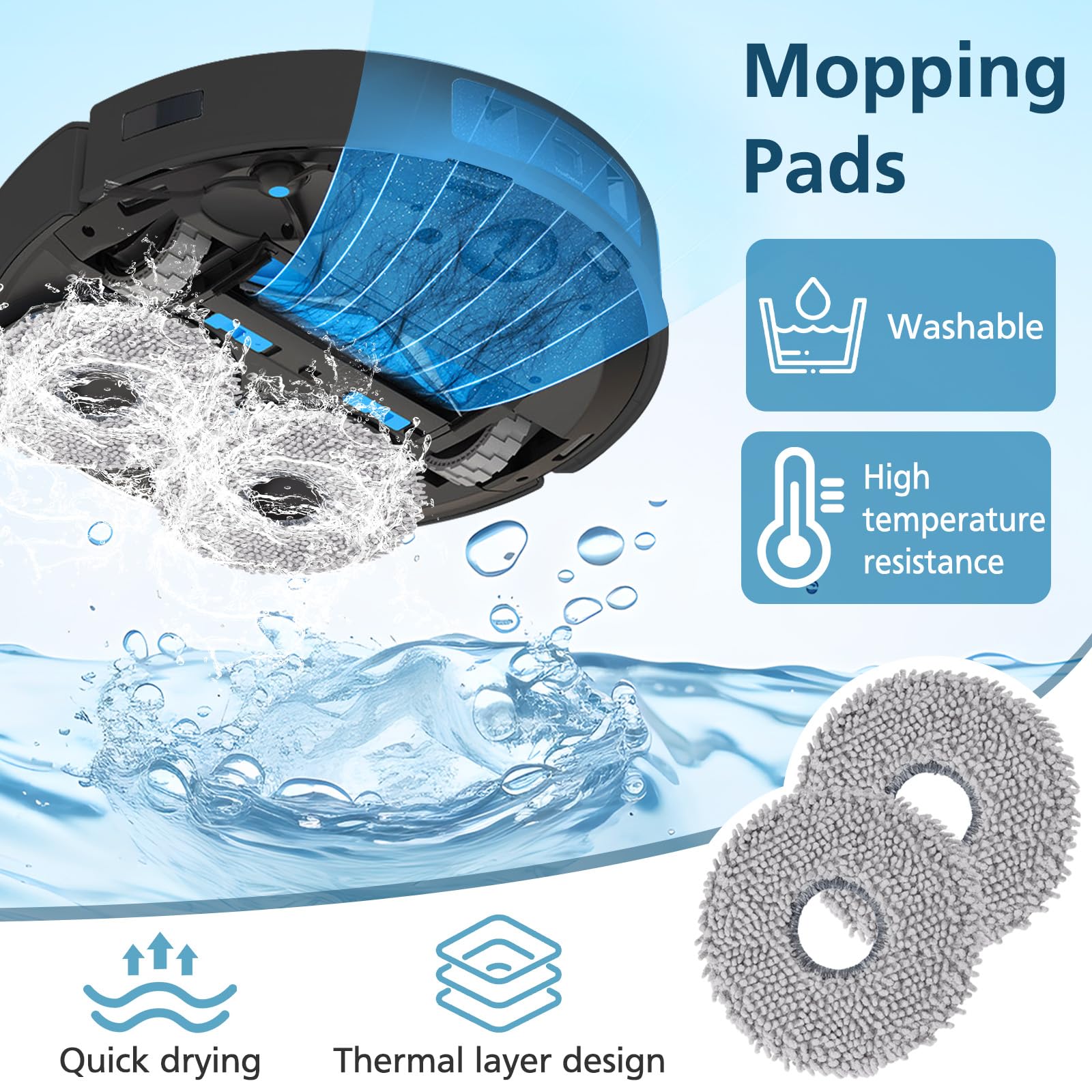 Lacvik T30S replacement parts packaging with all included items.