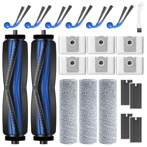 Lacvik T80 Omni main brush for DEEBOT boosts edge cleaning and pet-hair pickup