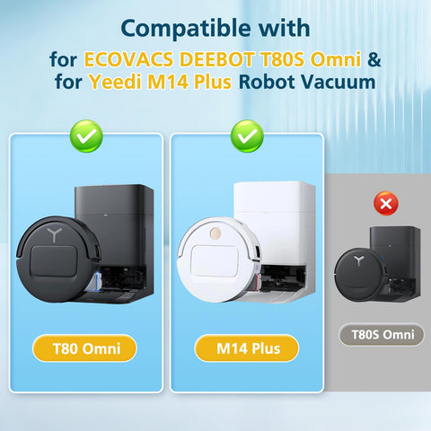 Lacvik T80 Omni roller mop for DEEBOT enhances floor dust pickup and spill handling