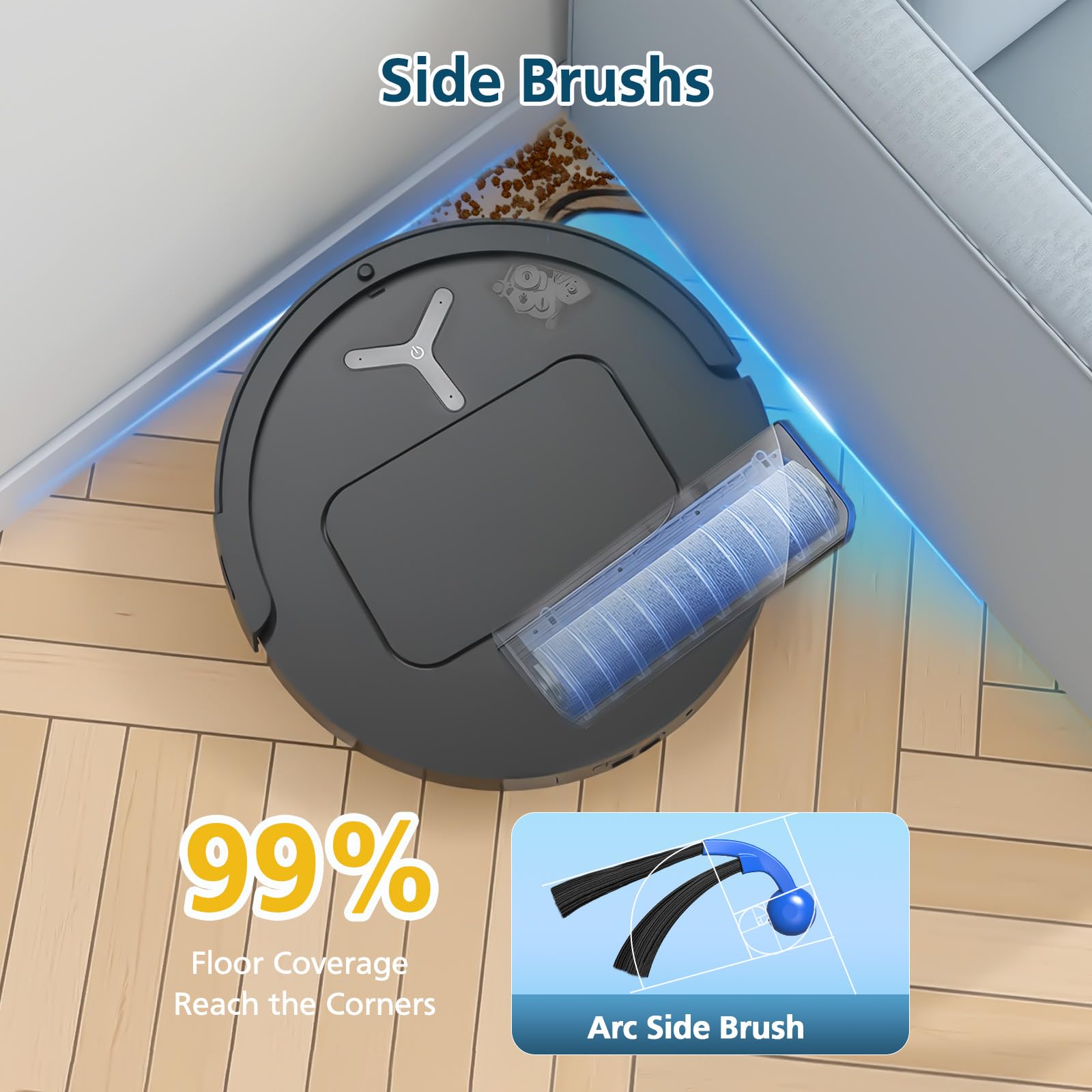 Lacvik main brush and roller mop combo for DEEBOT simplifies maintenance