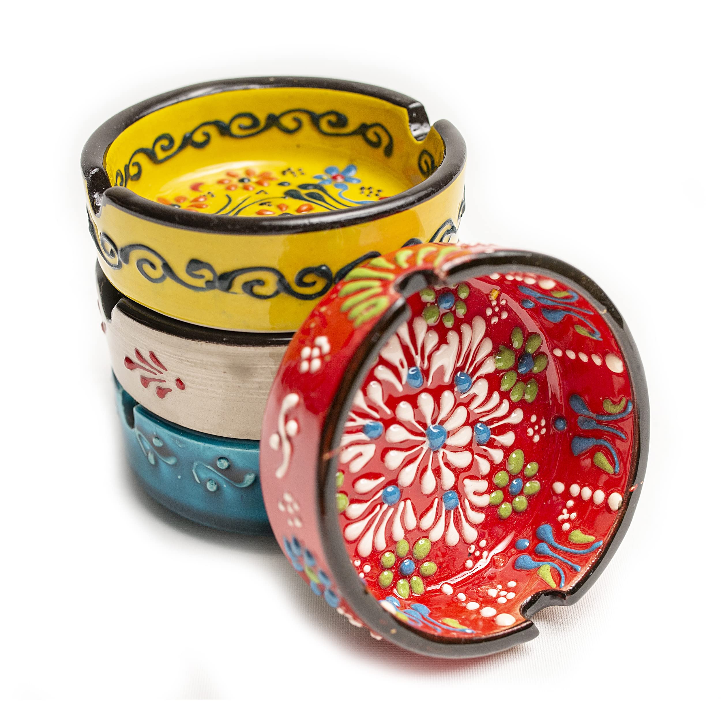 Ladem Group outdoor-wind-resistant ceramic ashtray withstands weather