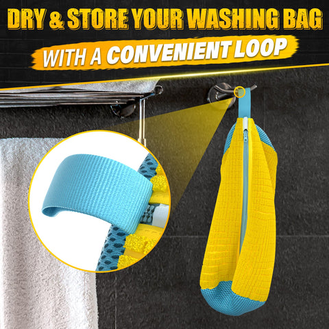 Lagarto XXL Premium Shoe Bag in yellow design adds cheerful storage appeal.