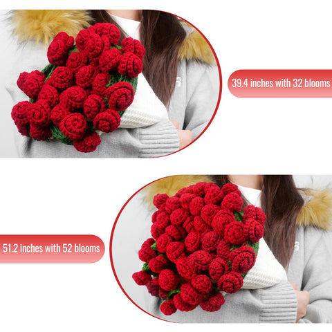 Laghura rose bouquet rolled into a bouquet form offering elegant surprise and compact storage