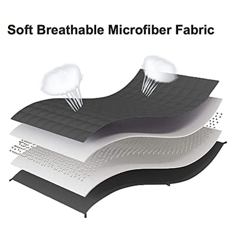 L'AGRATY stitching keeps weight evenly spread across the blanket.