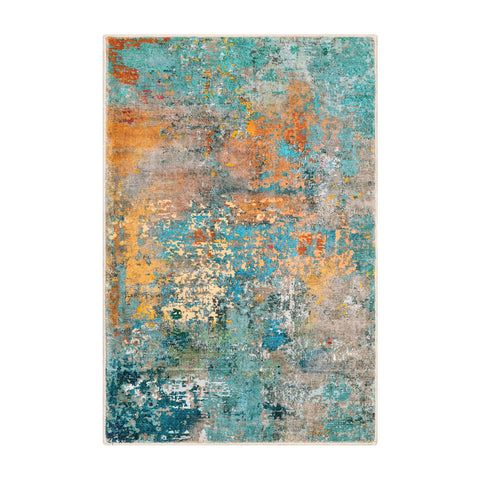 Lahome 2x3 rug suitable for bathroom or bedroom decor with rectangle shape