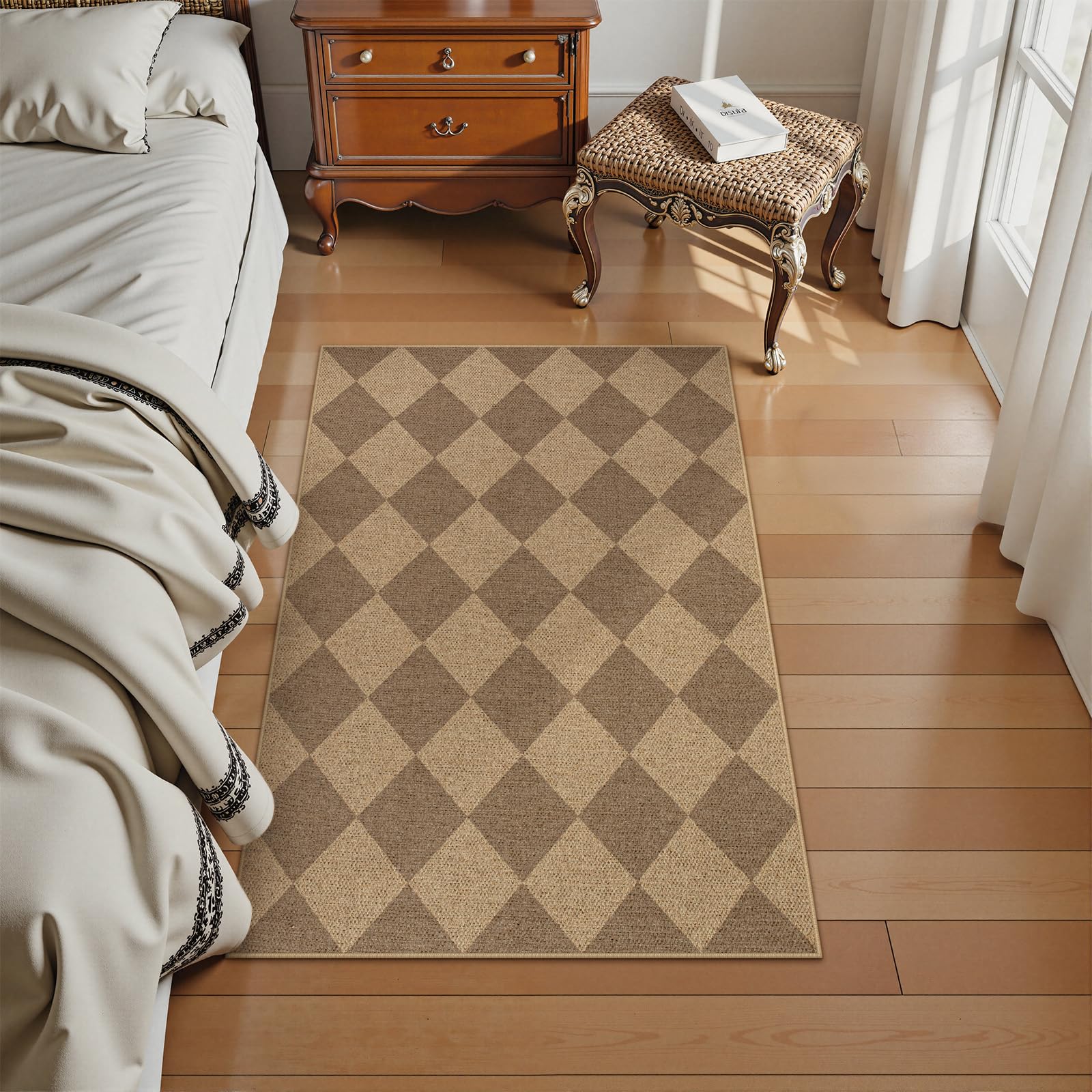 Lahome Colette rug packaging shows compact shipping and easy flattening.